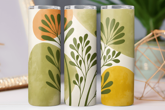 Abstract Art Tumbler Wrap Graphics for Tumbler Wraps