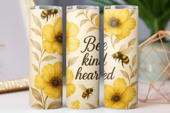 Bee Kind Inspiration Tumbler Wrap Graphics Review