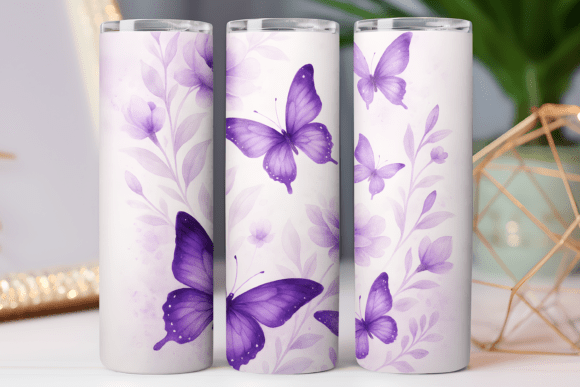 Butterfly Tumbler Graphics Freebie Review