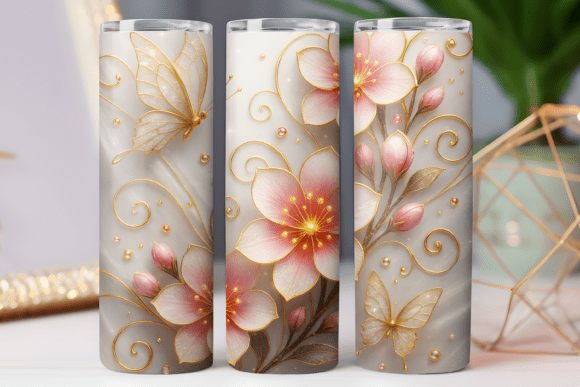 Cherry Blossom Graphics & Tumbler Wraps Review