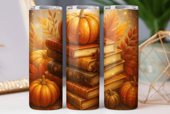 Fall Season Reading Tumbler Skinny Wrap Reviewed