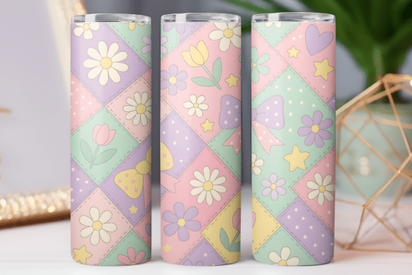 Floral Coquette Tumbler Wrap Skinny 20oz Graphics & Freebies