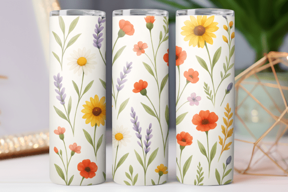 Floral Tumbler Wrap Graphics: Tumbler Wraps Review
