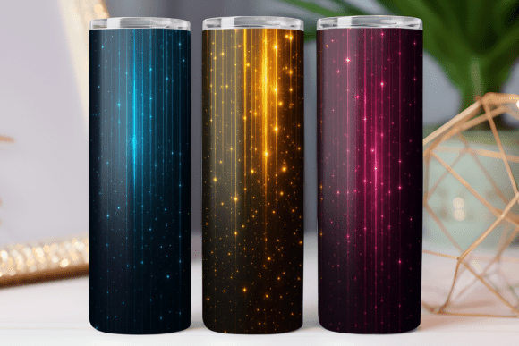 Glitter Watercolor Pattern Tumbler Wrap Free Graphics Review
