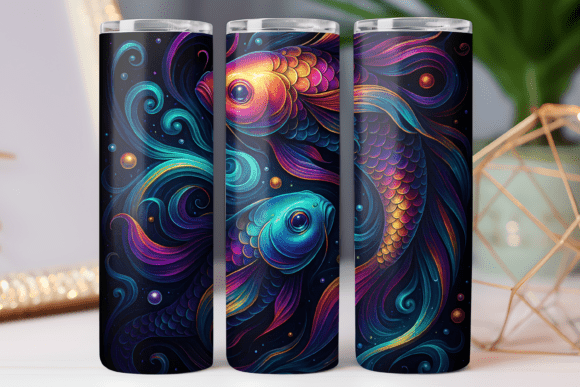 Japan Koi Fish Tumbler Wrap Graphics Review
