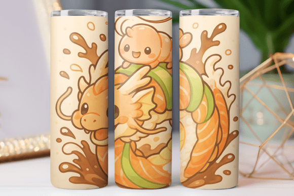 Kawaii Japan Art Tumbler Wrap: Graphics for Local Brands