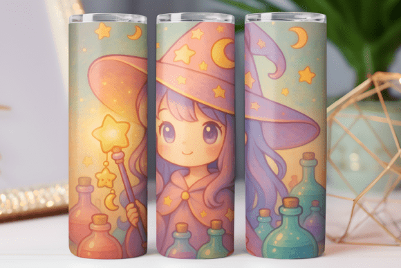Kawaii Japan Art Tumbler Wraps Graphics Review