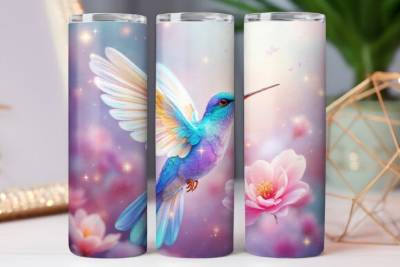 Magical Art Bird Tumbler Wrap: Freebies & Graphics