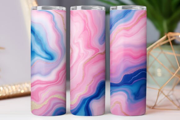 Marble Pattern Tumbler Wrap 20oz Skinny Graphics Freebies Review