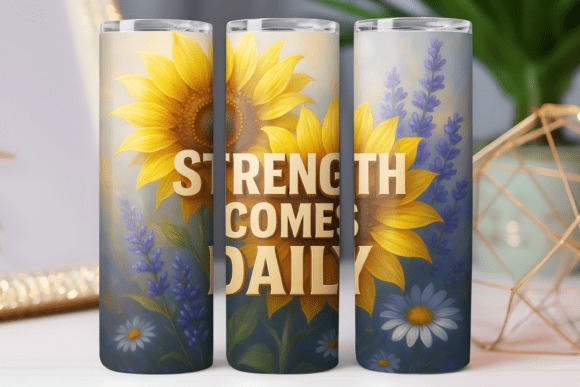 Motivation Tumbler Wrap Skinny 20oz Art Review
