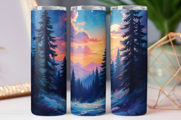 Mountain Bigfoot Tumbler Wrap Skinny Jpg: Design Review