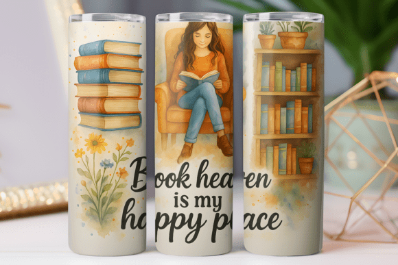 Read Book Motivational Tumbler Wrap 20oz: Graphics & Freebies Review