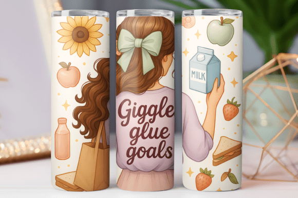 Teacher Tumbler Wrap Skinny PNG 20oz Art Review